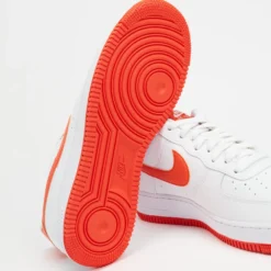 Best Sale 😀 Nike Air Force 1 '07 - Men's White, Team Orange & White 🛒 -Mens Shoes Shop http3A2F2Fstatic.theiconic.com .au2Fp2Fnike 3230 7339521 3
