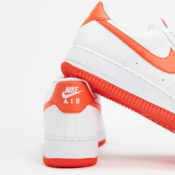 Best Sale 😀 Nike Air Force 1 '07 - Men's White, Team Orange & White 🛒 -Mens Shoes Shop http3A2F2Fstatic.theiconic.com .au2Fp2Fnike 3242 7339521 4