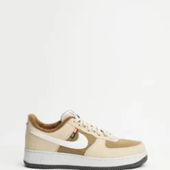 Budget 🤩 Nike Air Force 1 Low '07 - Men's Rattan, Sail Brown Kelp, Gum Medium Brown & Orange 🔔