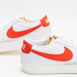 Best deal 😍 Nike Blazer Low '77 Vintage - Men's White, Team Orange, White, Sail, White & Team Orange 🔔 -Mens Shoes Shop http3A2F2Fstatic.theiconic.com .au2Fp2Fnike 4519 2439521 5