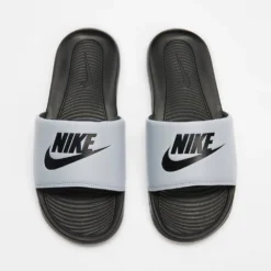 Best reviews of ❤️ Nike Victori One Slides - Men's Wolf Grey, Black & Black 💯