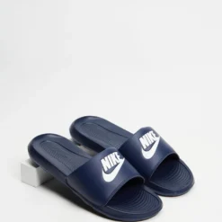 Hot Sale 🥰 Nike Victori One Slides - Men's Midnight Navy & White ✨