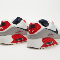 Deals ⭐ Nike Air Max 90 - Men's Summit White & Thunder Blue Cement Grey 👍 -Mens Shoes Shop http3A2F2Fstatic.theiconic.com .au2Fp2Fnike 7370 9820121 4