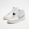 Cheapest ✨ Nike Blazer Mid '77 Vintage - Men's White, Light Smoke Grey, Black, Sail & Team Orange 🔥