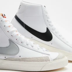 Cheapest ✨ Nike Blazer Mid '77 Vintage - Men's White, Light Smoke Grey, Black, Sail & Team Orange 🔥 -Mens Shoes Shop http3A2F2Fstatic.theiconic.com .au2Fp2Fnike 8436 8168131 5