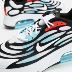 Flash Sale 🌟 Nike Air Max Exosense - Unisex Bleached White, Black, Chile Red & Speed Yellow 🔥 -Mens Shoes Shop http3A2F2Fstatic.theiconic.com .au2Fp2Fnike 8736 5491201 4