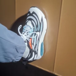 Flash Sale 🌟 Nike Air Max Exosense - Unisex Bleached White, Black, Chile Red & Speed Yellow 🔥 -Mens Shoes Shop http3A2F2Fstatic.theiconic.com .au2Fp2Fnike 8736 5491201 5