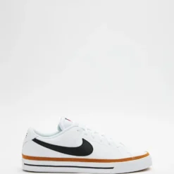 Budget 🌟 Nike Court Legacy - Men's Whit , Black, Desert Ochre & Gum Light Brown ❤️