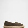 Buy ⭐ OAS Company Linen Espadrilles Khaki ⭐