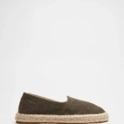 Buy ⭐ OAS Company Linen Espadrilles Khaki ⭐