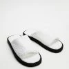 Discount 🛒 OAS Company Spa Slippers - Unisex White ❤️