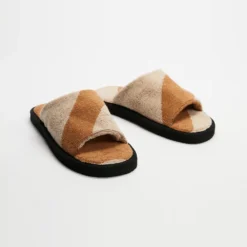 Best Sale ❤️ OAS Company Desert Slippers Beige Camel 🌟
