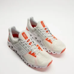 Best Sale 🛒 On Running Cloudswift- Men's White & Flame 🔔