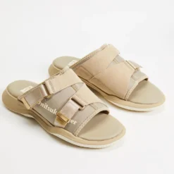 Best reviews of ✔️ Onitsuka Tiger Ohbori Slider - Unisex Desert Camp / White 🧨