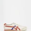 Outlet 👍 Onitsuka Tiger Mexico 66 - Unisex Birch & Rust Red ❤️
