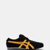 Best Pirce ❤️ Onitsuka Tiger Mexico 66 Slip-On - Unisex Black & Tiger Yellow ❤️