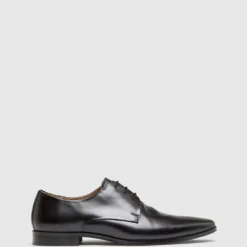 Buy ✔️ Oxford Henrick Leather Derby ✔️ Shoes Black ⌛
