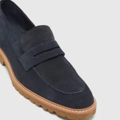 Promo ❤️ Oxford Magnus Suede Loafer Shoes Navy ❤️ -Mens Shoes Shop http3A2F2Fstatic.theiconic.com .au2Fp2Foxford 1183 4249631 4