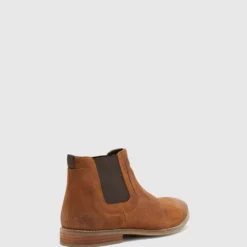 New ❤️ Oxford Farris Suede Chelsea Boots Tan ✨ -Mens Shoes Shop http3A2F2Fstatic.theiconic.com .au2Fp2Foxford 2098 8896551 3