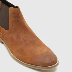 New ❤️ Oxford Farris Suede Chelsea Boots Tan ✨ -Mens Shoes Shop http3A2F2Fstatic.theiconic.com .au2Fp2Foxford 2099 8896551 4