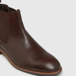 Brand new ✔️ Oxford Silas Leather Chelsea Boots X Dark Chocolate ✨ -Mens Shoes Shop http3A2F2Fstatic.theiconic.com .au2Fp2Foxford 3542 1992521 4