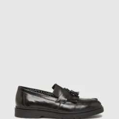 Cheap ⭐ Oxford Remy Leather Penny Loafer 💯 Shoes Black ⌛