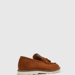 Outlet 🎉 Oxford Leon Suede Tassel Loafer 💯 Shoes Tan ⭐ -Mens Shoes Shop http3A2F2Fstatic.theiconic.com .au2Fp2Foxford 6318 0529341 3