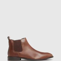 Flash Sale ✨ Oxford Guss Oil Pull Up Chelsea Boots Brown ✔️