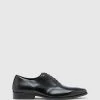 Wholesale 🛒 Oxford Stefan Leather Brogue Shoe Black Fenicia 🧨