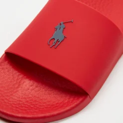 Cheapest ✔️ Polo Ralph Lauren Slide Sandals - Unisex Red & Navy ⭐ -Mens Shoes Shop http3A2F2Fstatic.theiconic.com .au2Fp2Fpolo ralph lauren 2373 1238131 4