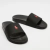 Promo 🔔 Polo Ralph Lauren Slide Sandals - Unisex Black & Red ✨