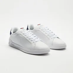 Promo 🔥 Polo Ralph Lauren Heritage Court II Sneakers - Men's White, Navy & Red 😉 -Mens Shoes Shop http3A2F2Fstatic.theiconic.com .au2Fp2Fpolo ralph lauren 2383 6038131 4