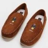 Wholesale 😍 Polo Ralph Lauren Declan Bear Slippers Snuff Microsuede & Boston Bear 🛒