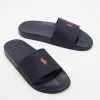 Promo ⭐ Polo Ralph Lauren Slide Sandals - Unisex Navy & Red 🤩
