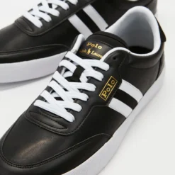 Deals 🎁 Polo Ralph Lauren Court VLC Low-Top Sneakers - Men's Black & White 🥰 -Mens Shoes Shop http3A2F2Fstatic.theiconic.com .au2Fp2Fpolo ralph lauren 7984 1038131 4