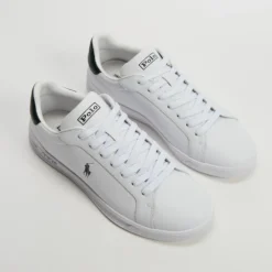 Flash Sale ❤️ Polo Ralph Lauren Heritage Court II Sneakers - Unisex White & College Green PP ✔️ -Mens Shoes Shop http3A2F2Fstatic.theiconic.com .au2Fp2Fpolo ralph lauren 8922 4742121 3