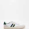 New 😍 Polo Ralph Lauren Court VLC Low-Top Sneakers - Men's White & College Green ❤️