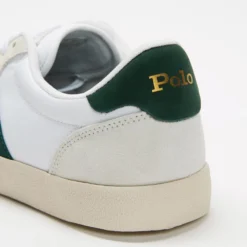 New 😍 Polo Ralph Lauren Court VLC Low-Top Sneakers - Men's White & College Green ❤️ -Mens Shoes Shop http3A2F2Fstatic.theiconic.com .au2Fp2Fpolo ralph lauren 9906 4038131 3