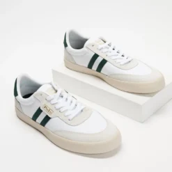 New 😍 Polo Ralph Lauren Court VLC Low-Top Sneakers - Men's White & College Green ❤️ -Mens Shoes Shop http3A2F2Fstatic.theiconic.com .au2Fp2Fpolo ralph lauren 9910 4038131 4