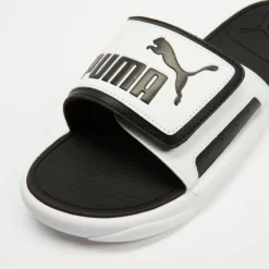 Flash Sale ⭐ Puma Royalcat Comfort Slides - Men's Puma White & Puma Black ⭐ -Mens Shoes Shop http3A2F2Fstatic.theiconic.com .au2Fp2Fpuma 0513 0410331 5