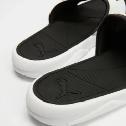 Flash Sale ⭐ Puma Royalcat Comfort Slides - Men's Puma White & Puma Black ⭐ -Mens Shoes Shop http3A2F2Fstatic.theiconic.com .au2Fp2Fpuma 0553 0410331 4