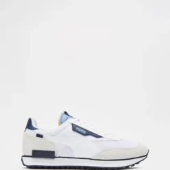 Outlet ✨ Puma Future Rider Core - Men's Puma White & Forever Blue ❤️