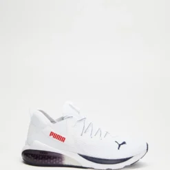 New 😀 Puma Cell Vive Fade NX - Men's Puma White & High Risk Red 👍