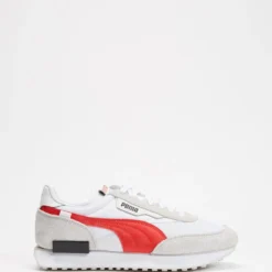 Hot Sale ❤️ Puma Future Rider Vintage - Unisex Puma White & Nimbus Cloud ✔️