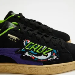 Buy 🎁 Puma Suede Santa Cruz Shark Sneakers Black, Green Flash & Deep Wisteria ⭐ -Mens Shoes Shop http3A2F2Fstatic.theiconic.com .au2Fp2Fpuma 4927 1710331 4