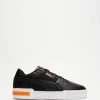 Outlet 🤩 Puma CA Pro Nylon WS Sneakers - Men's Puma Black, Puma White & Vibrant Orange 🤩