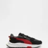 Wholesale ✨ Puma Scuderia Ferrari Wild Rider - Men's Puma Black, Rosso Corsa & Smoked Pearl ✔️