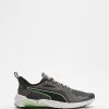Coupon 🧨 Puma LQDCELL Method Trainers - Men's Castlerock, Black & Green 🤩