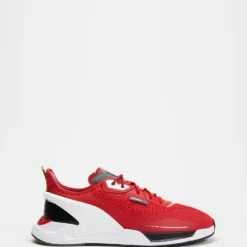 Flash Sale ❤️ Puma Ferrari IONSpeed - Men's Rosso Corsa, White & Black 🔔