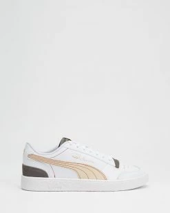 Best deal ✔️ Puma Ralph Sampson Lo Decades - Men's Puma White, Eggnog & Castlerock 🥰